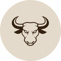 ecobeef ourfarm bull logo
