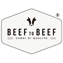 logo beef to beef con marchio